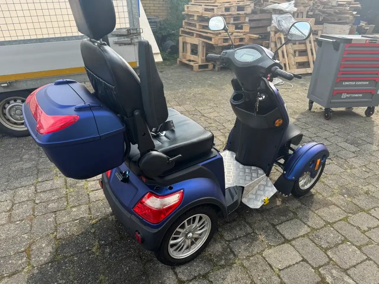 Billede 5 - EEC elektrisk scooter - 4hjulet