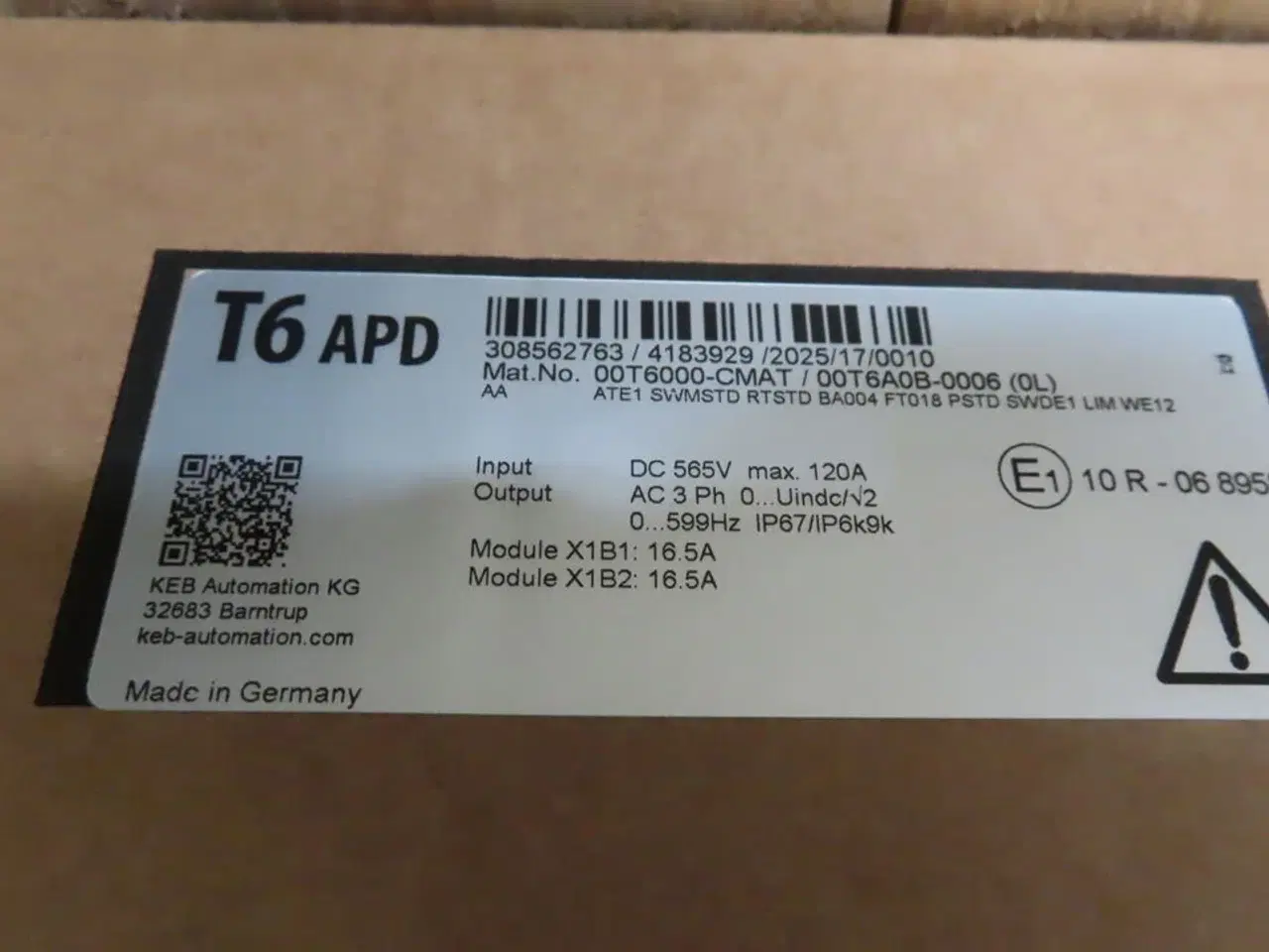 Billede 2 - Inverter KEB T6 APD