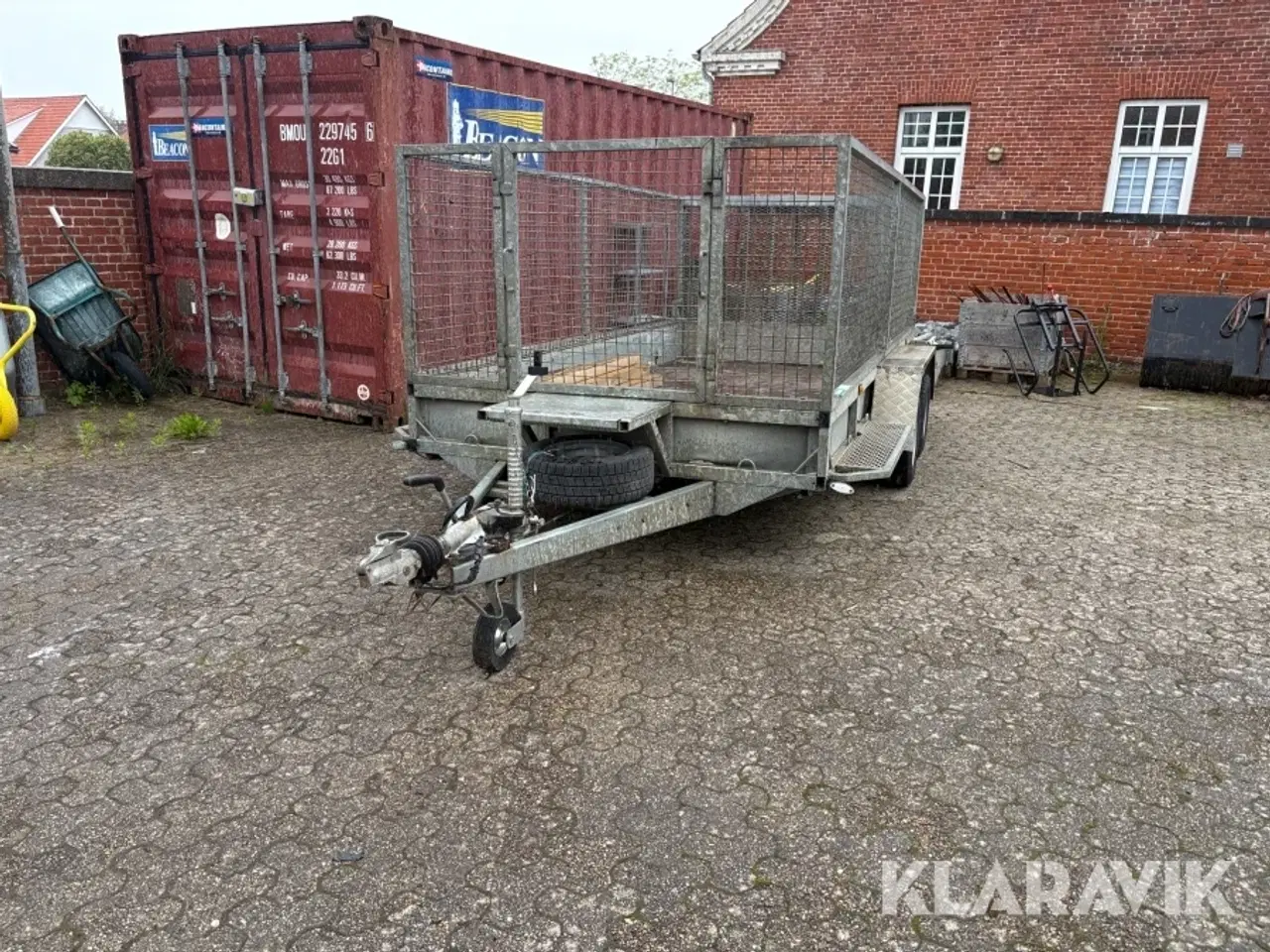 Billede 2 - Maskintrailer Variant Maxi load med sider