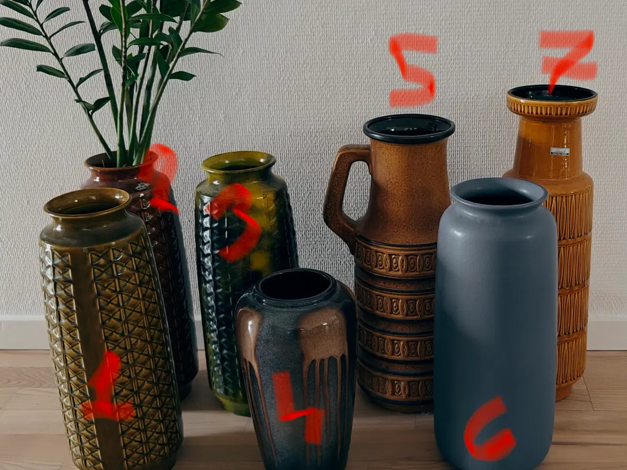 Billede 2 - West Germany gulvvase