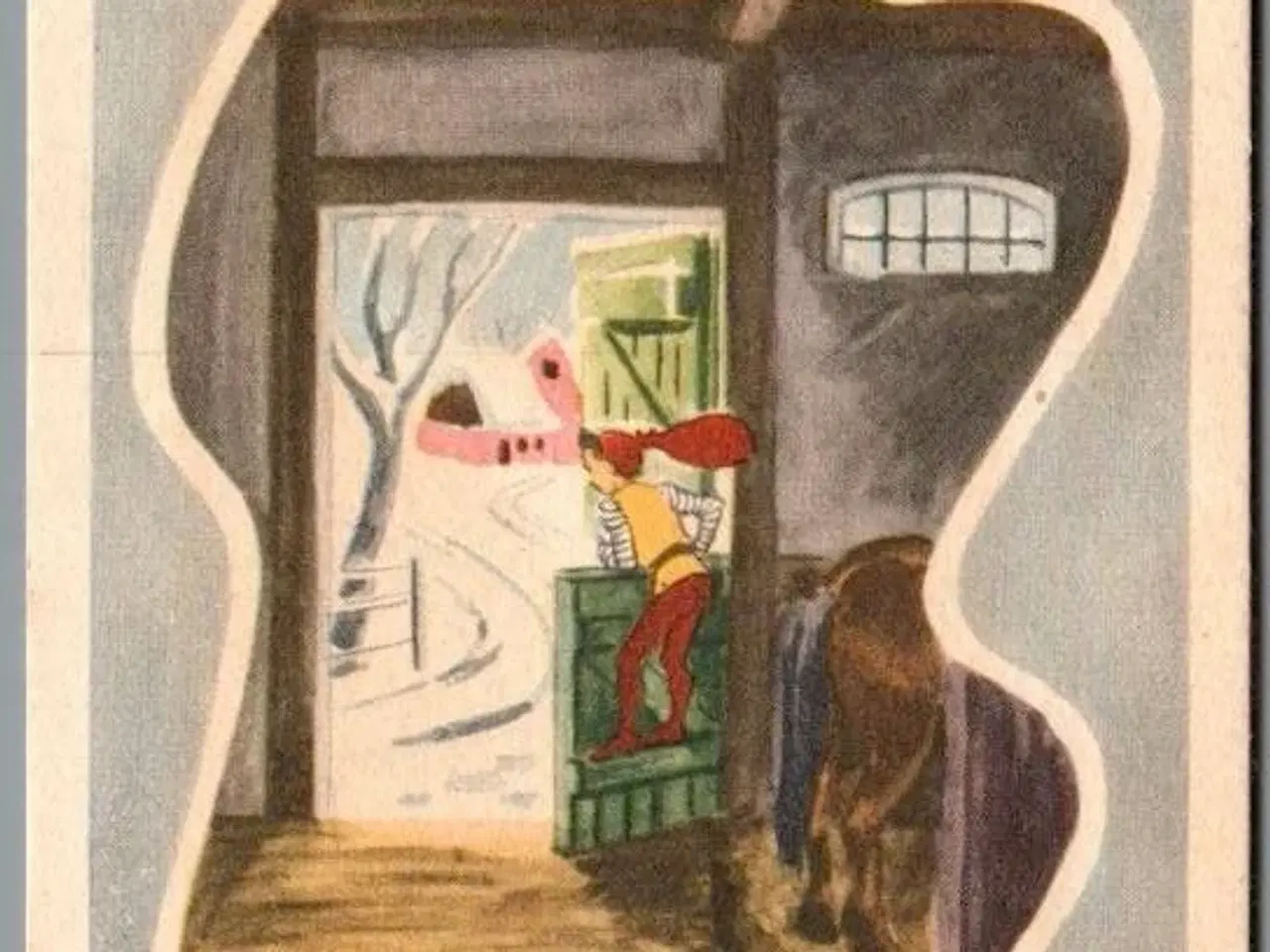 Billede 1 - Illa - Glædelig Jul - Stender Serie 655 - Postkort -  Brugt