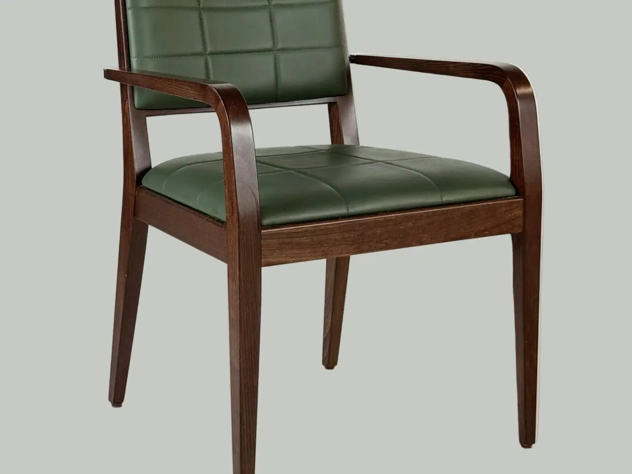 Billede 1 - More Contract Cibelle Armchair – Grøn/Brun Stel
