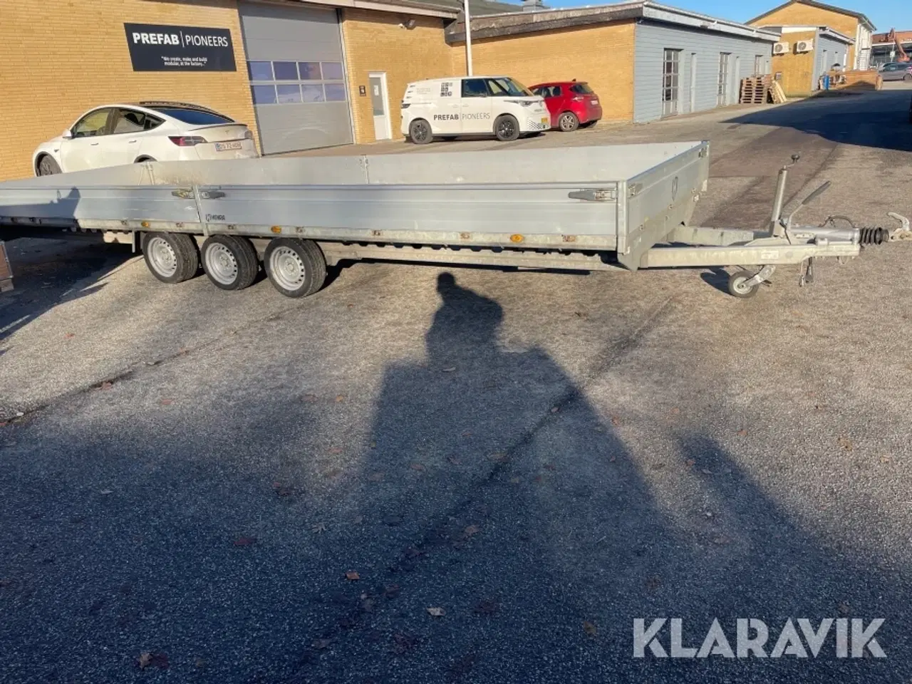 Billede 4 - Platform Trailer Henra 35B 3 akslet