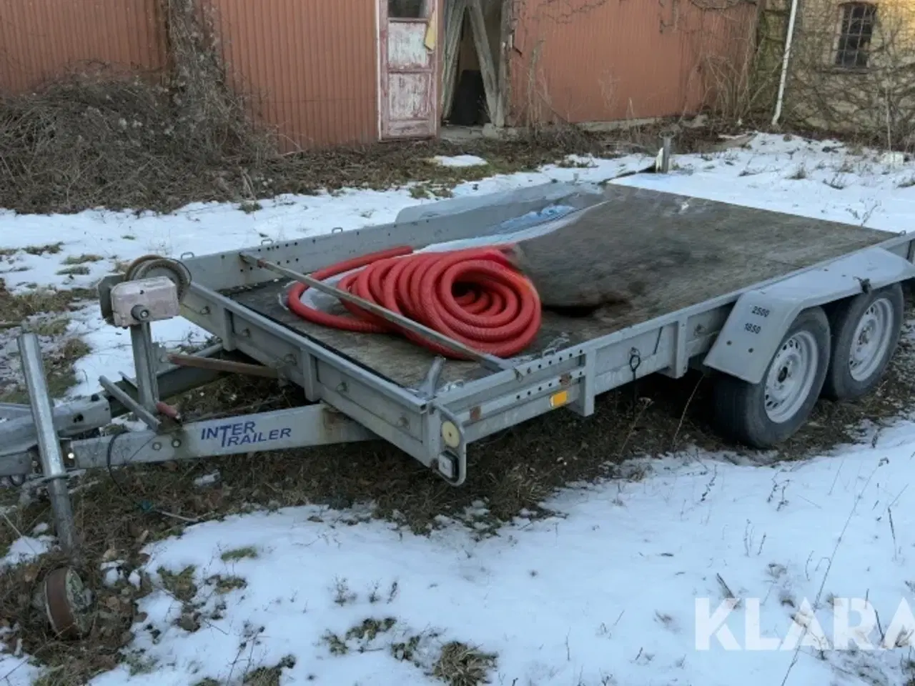 Billede 3 - Autotrailer Niewiadow Selandia A2502B med wirespil og ramper