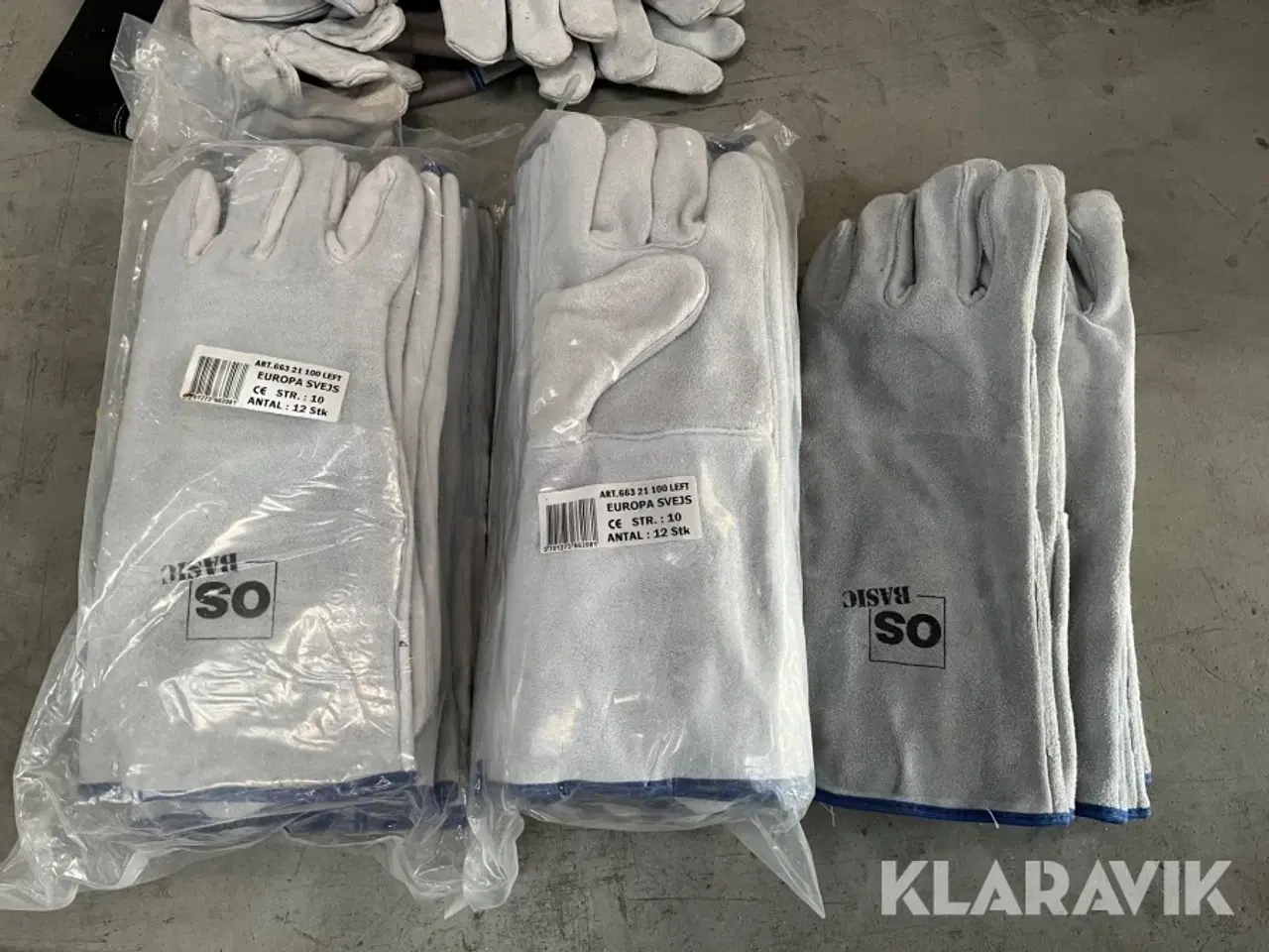 Billede 2 - Svejse/Arbejdshandsker OS/Blue star