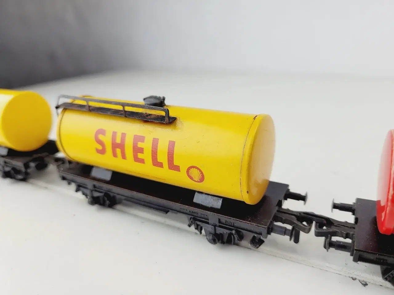 Billede 6 - 3 stk Fleischmann Shell tankvogne H0