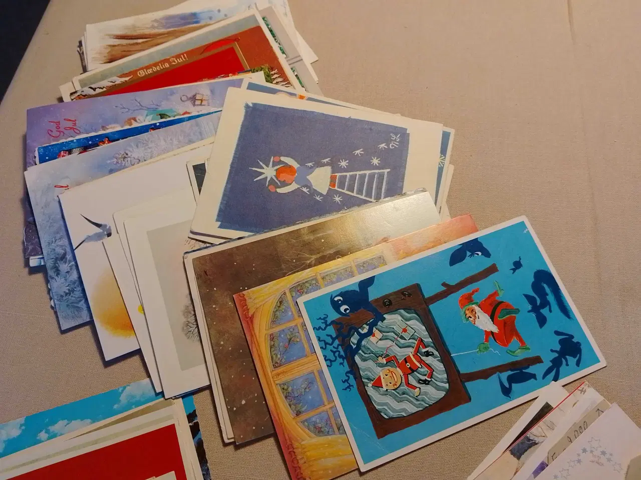 Billede 5 - 630 Julekort lot