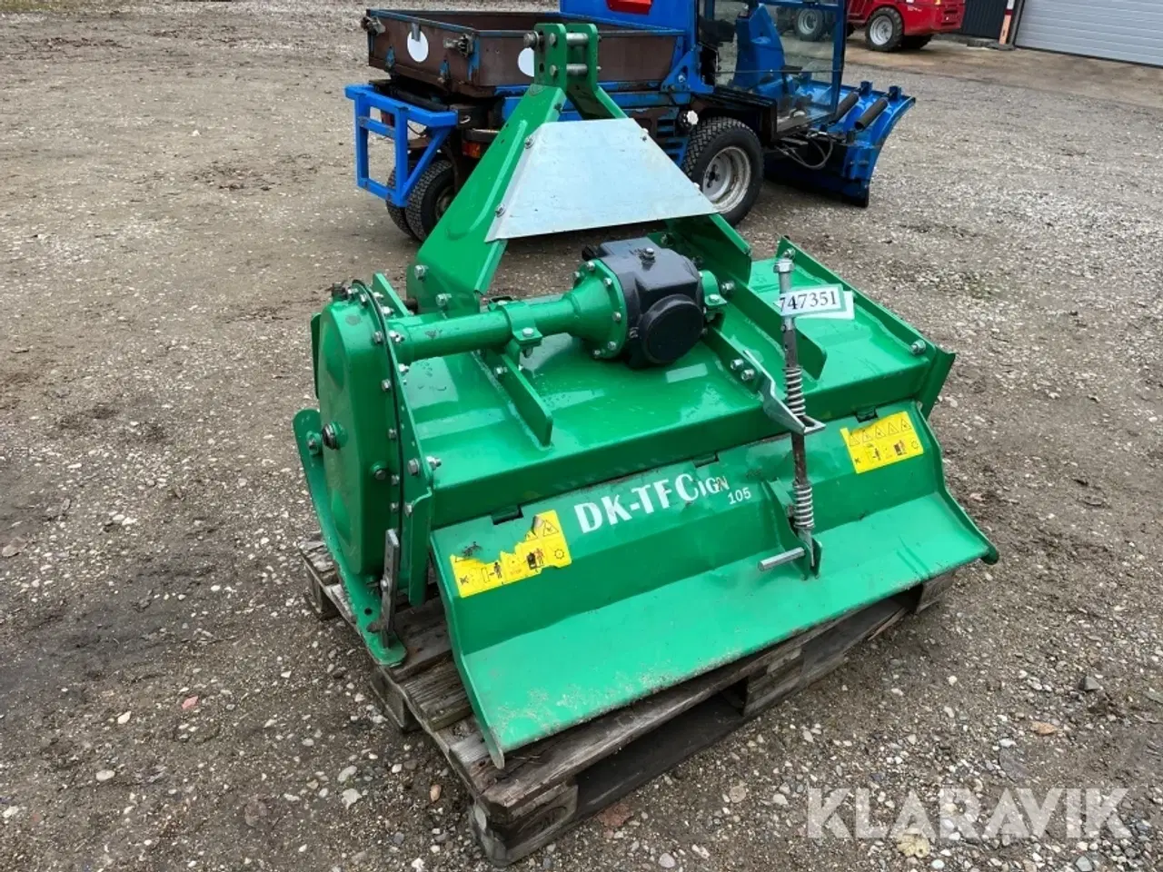 Billede 4 - Traktor fræser DK-TEC 1GN-105