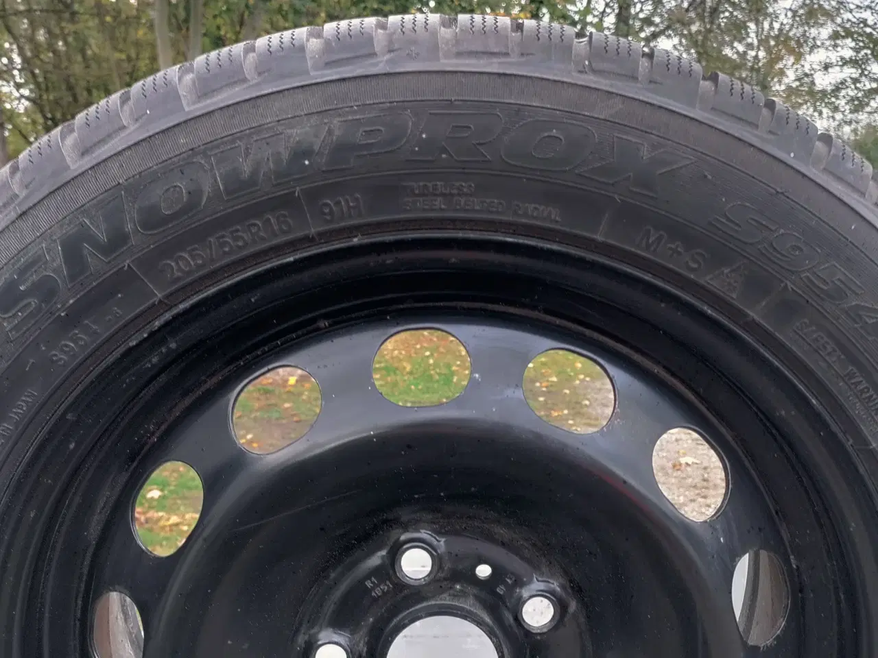 Billede 3 - Gode TOYO Vinterdæk 205/55 R16 på stålfælge