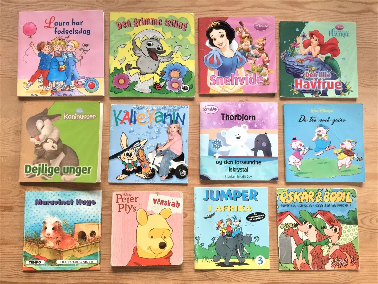 Billede 4 - 5 x 12 børnebøger, Lilleput, Disney m.fl.