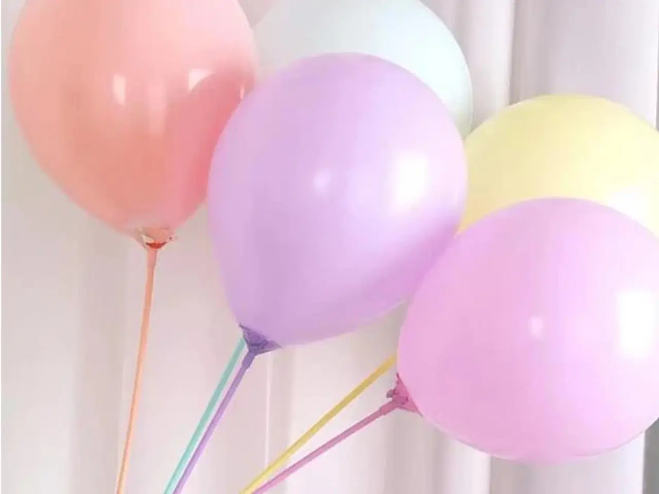 Billede 1 - 50 stk. Ballon pinde + 50 stk. Ballon holder i Hår