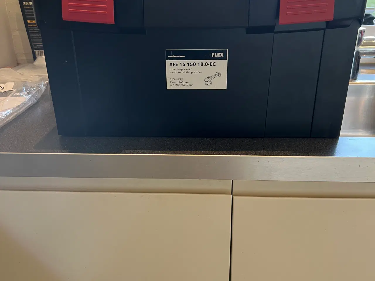Billede 4 - FLEX XFE 15 batteri polermaskine
