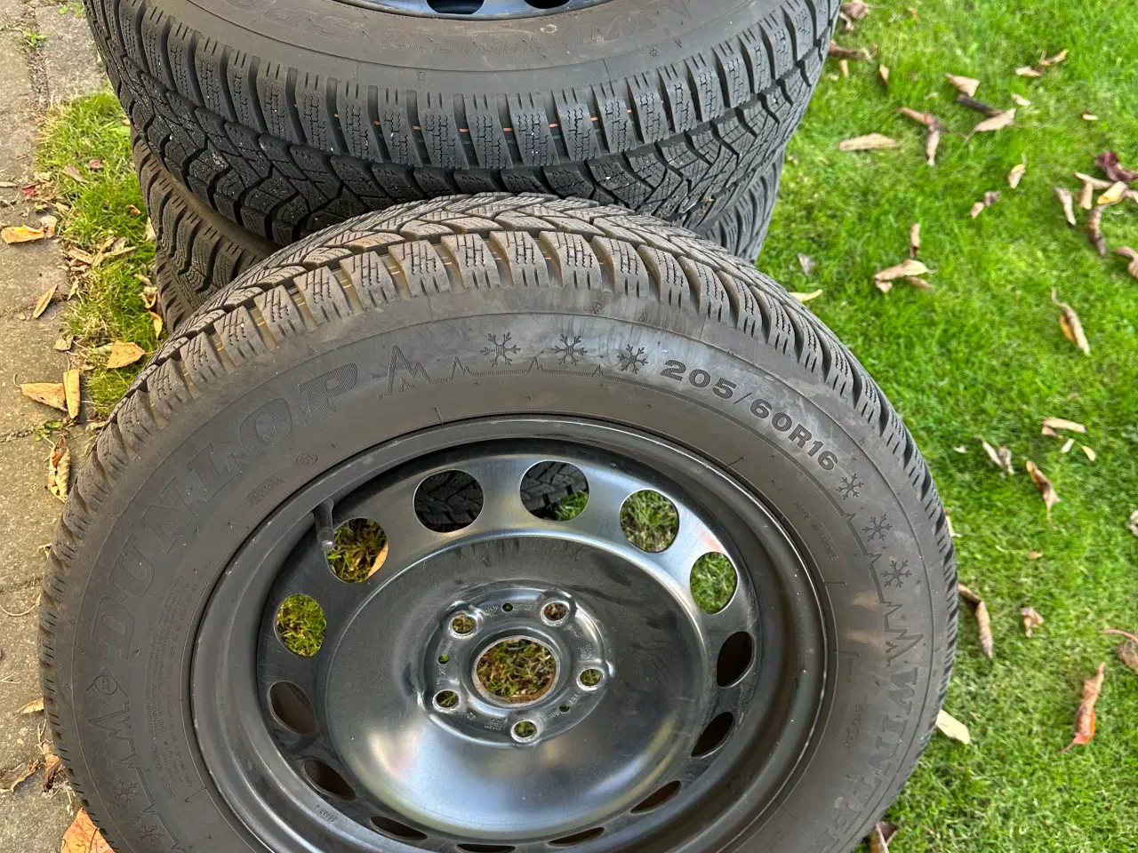 Billede 1 - Vinterhjul, 4 stk Dunlop Wintersport 5, 205/60 R16