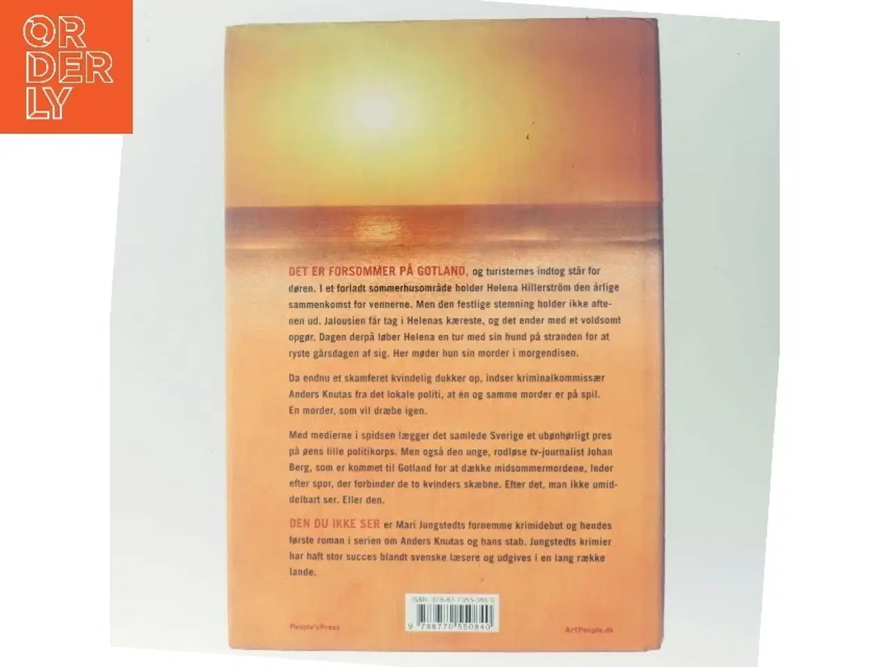 Billede 3 - Den du ikke ser : kriminalroman af Mari Jungstedt (Bog)