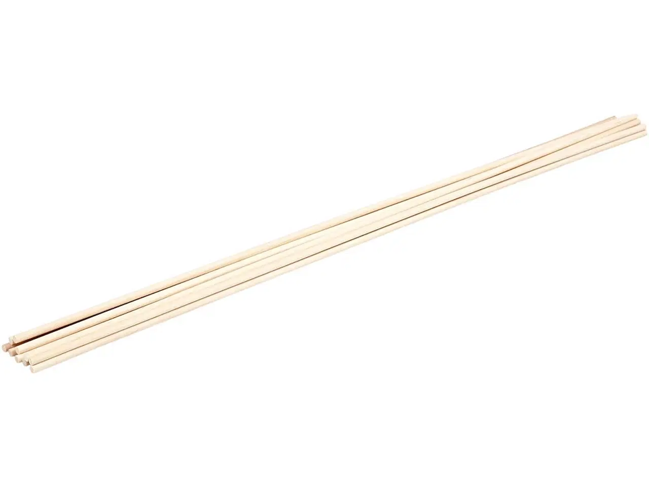 Billede 1 - Rundstok i Træ 60 cm - 10 stk. til Håndværk