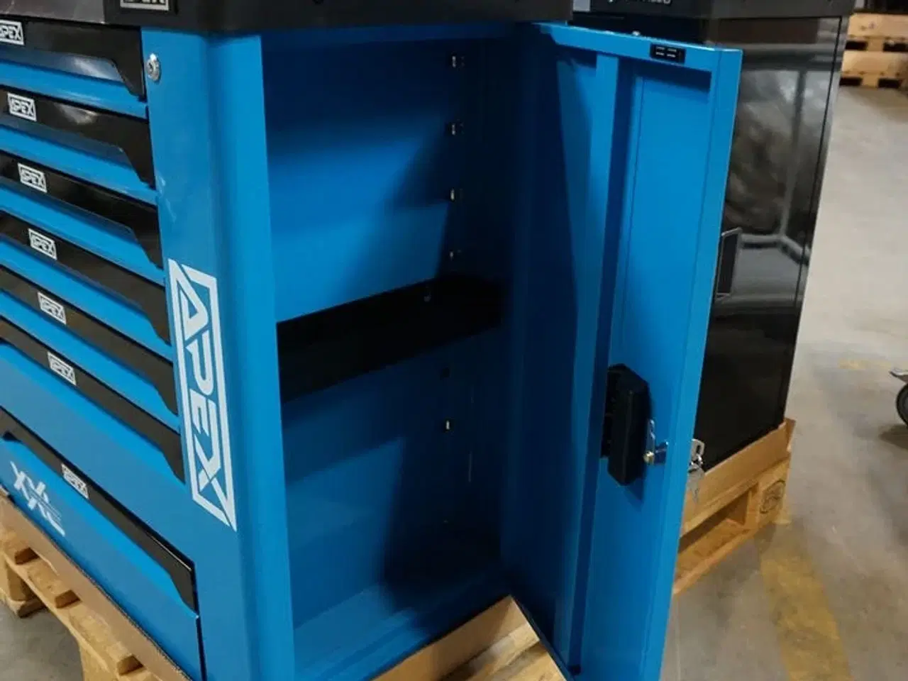 Billede 10 - Apex Værktøjsvogn XXL med værktøj og 7 skuffer og skab Blue