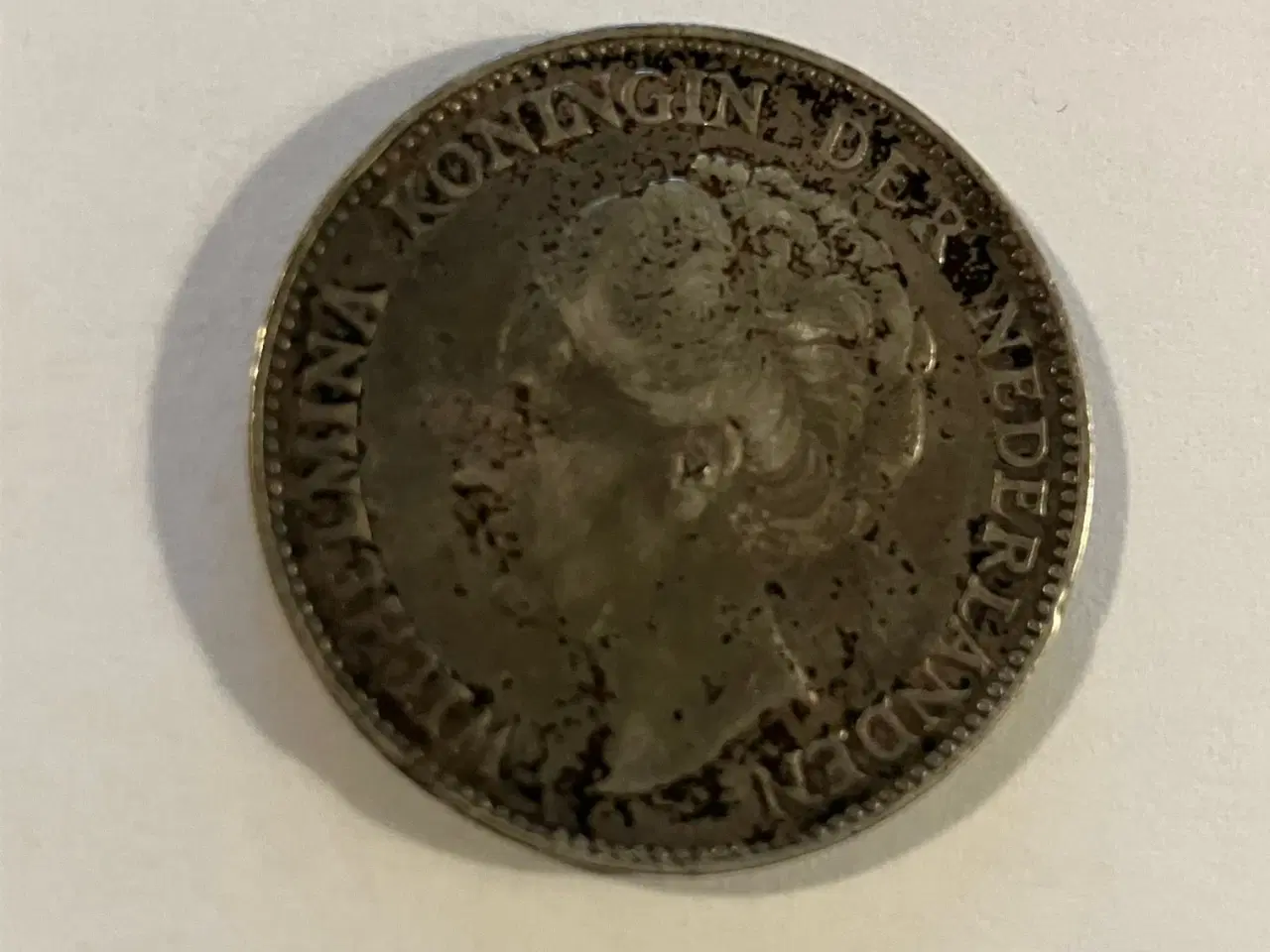 Billede 2 - 1 Gulden 1924 Netherlands - Bad condition