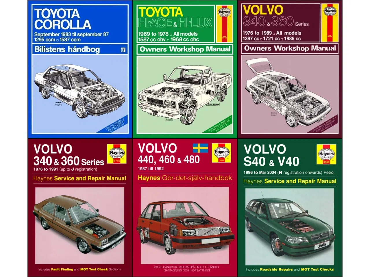 Billede 11 - Haynes - 69 Haynes Værkstedshåndbøger - 75 kr./bog