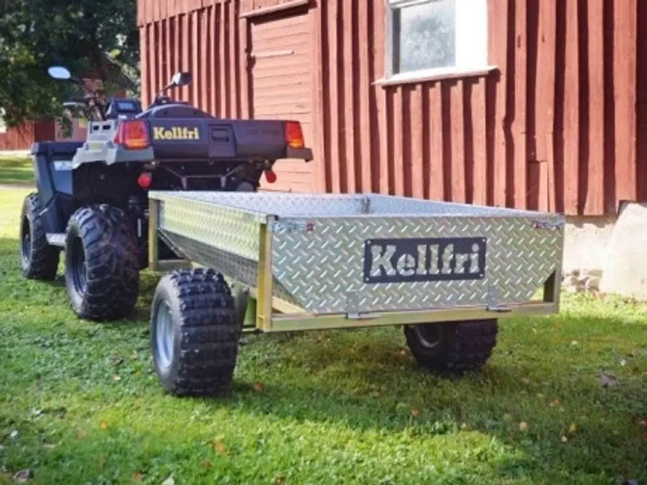 Billede 1 - Kellfri - Tipvogn til ATV 500kg 