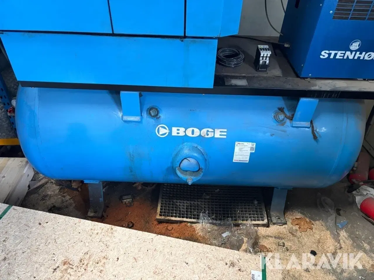 Billede 12 - Skruekompressor Boge S15 med tryklufttørrer