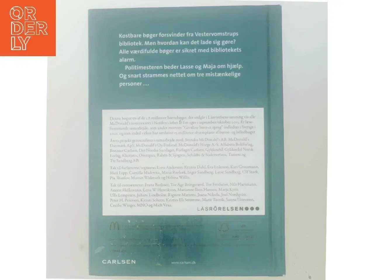 Billede 3 - Biblioteksmysteriet af Martin Widmark (Bog)