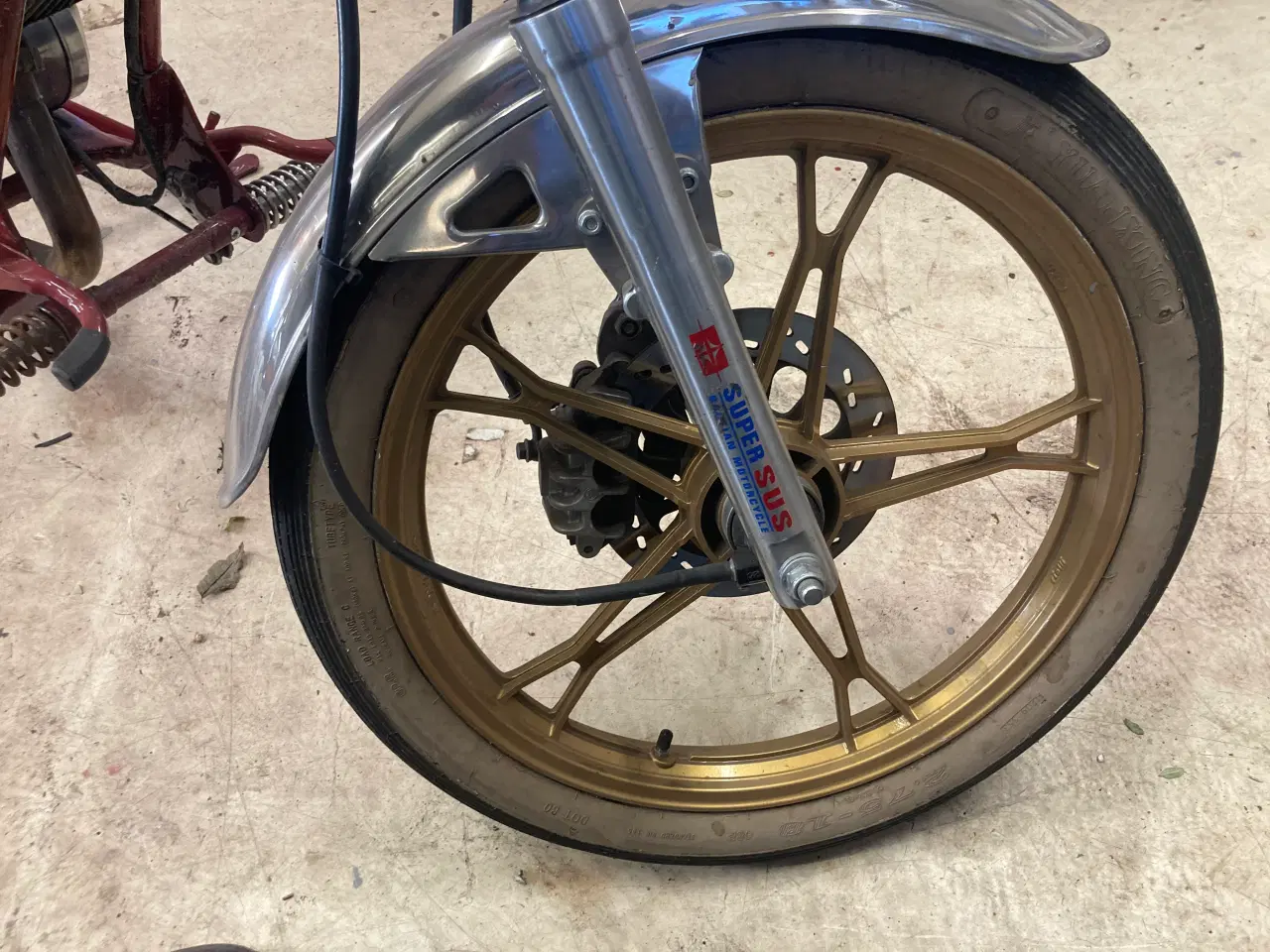 Billede 3 - Hjul sæt med skivebremser ,