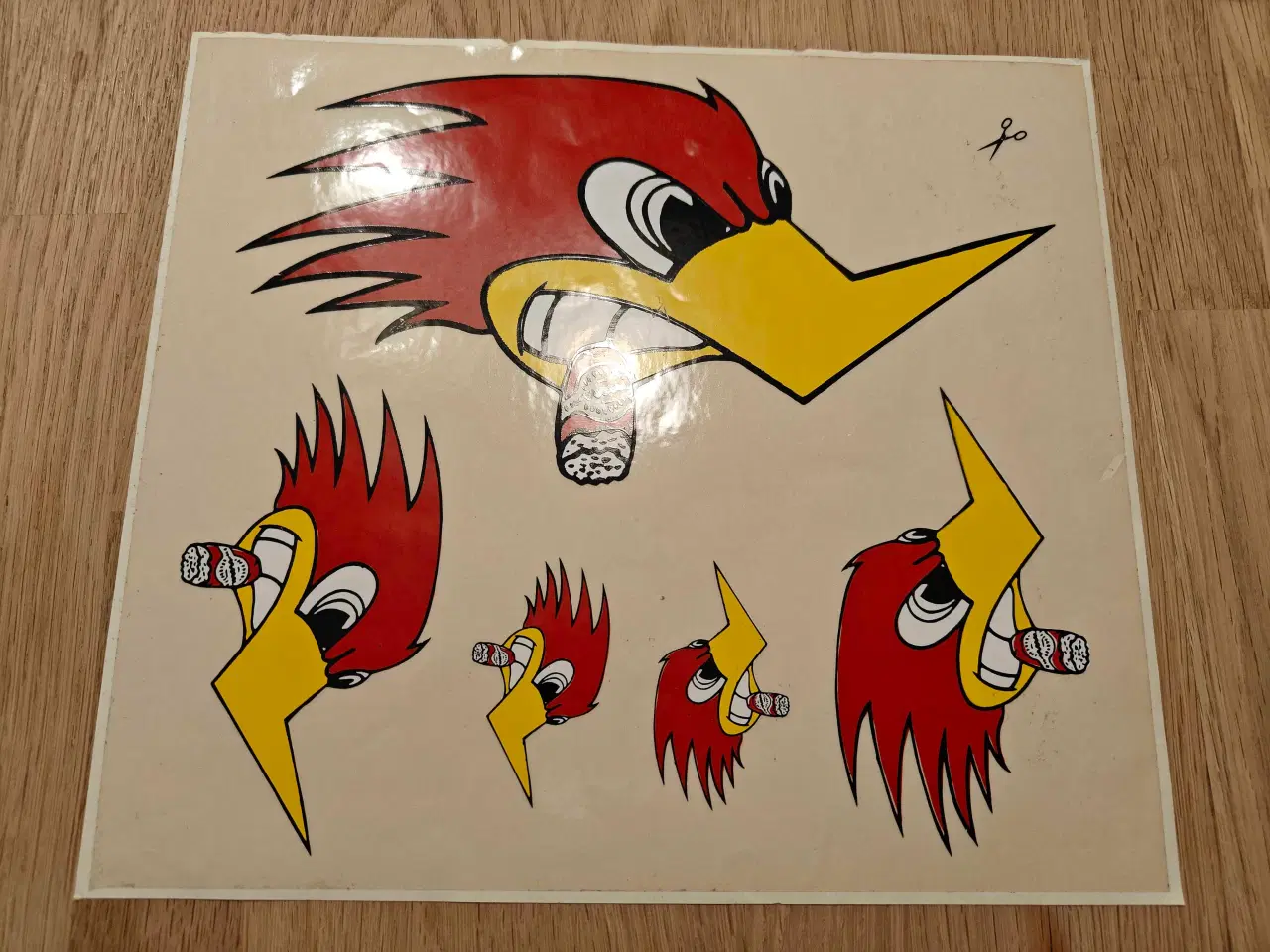 Billede 1 - Stort klistermærke