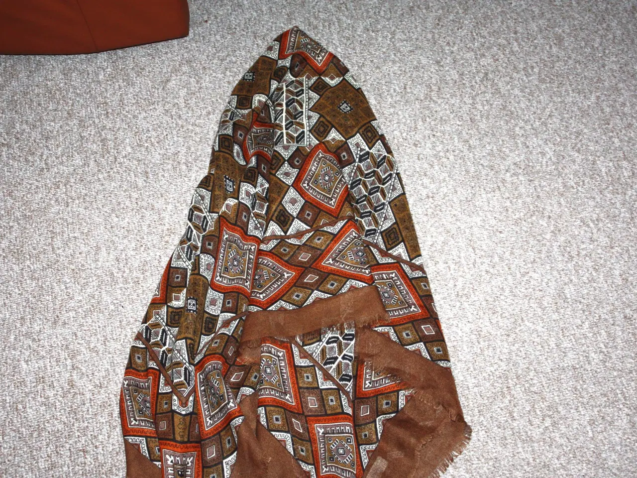 Billede 2 - Tørklæde made in Italy 120 cm x 120 cm