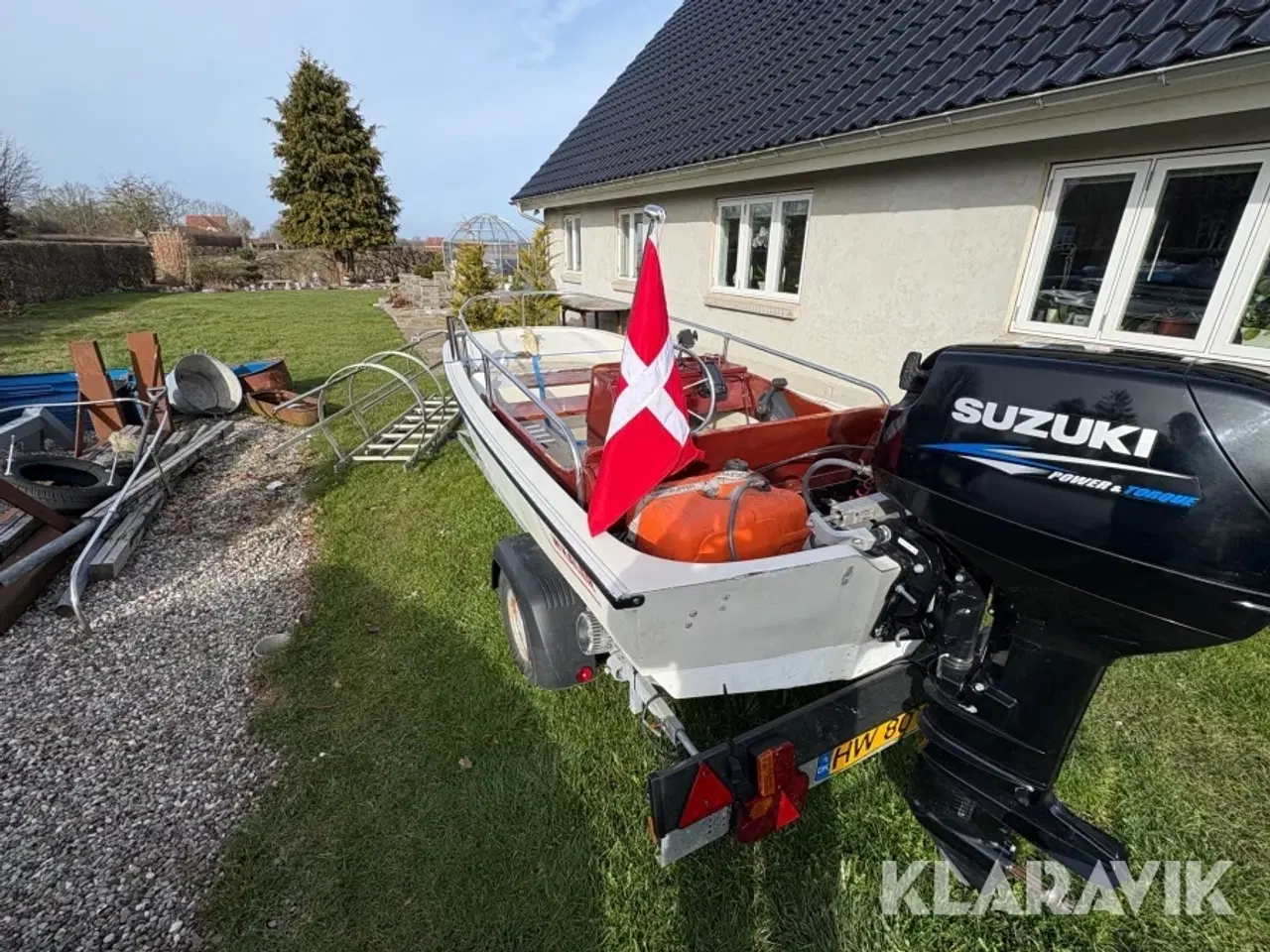 Billede 4 - Motorbåd Boston Whaler 11 fod med ophalervogn Boston Whaler