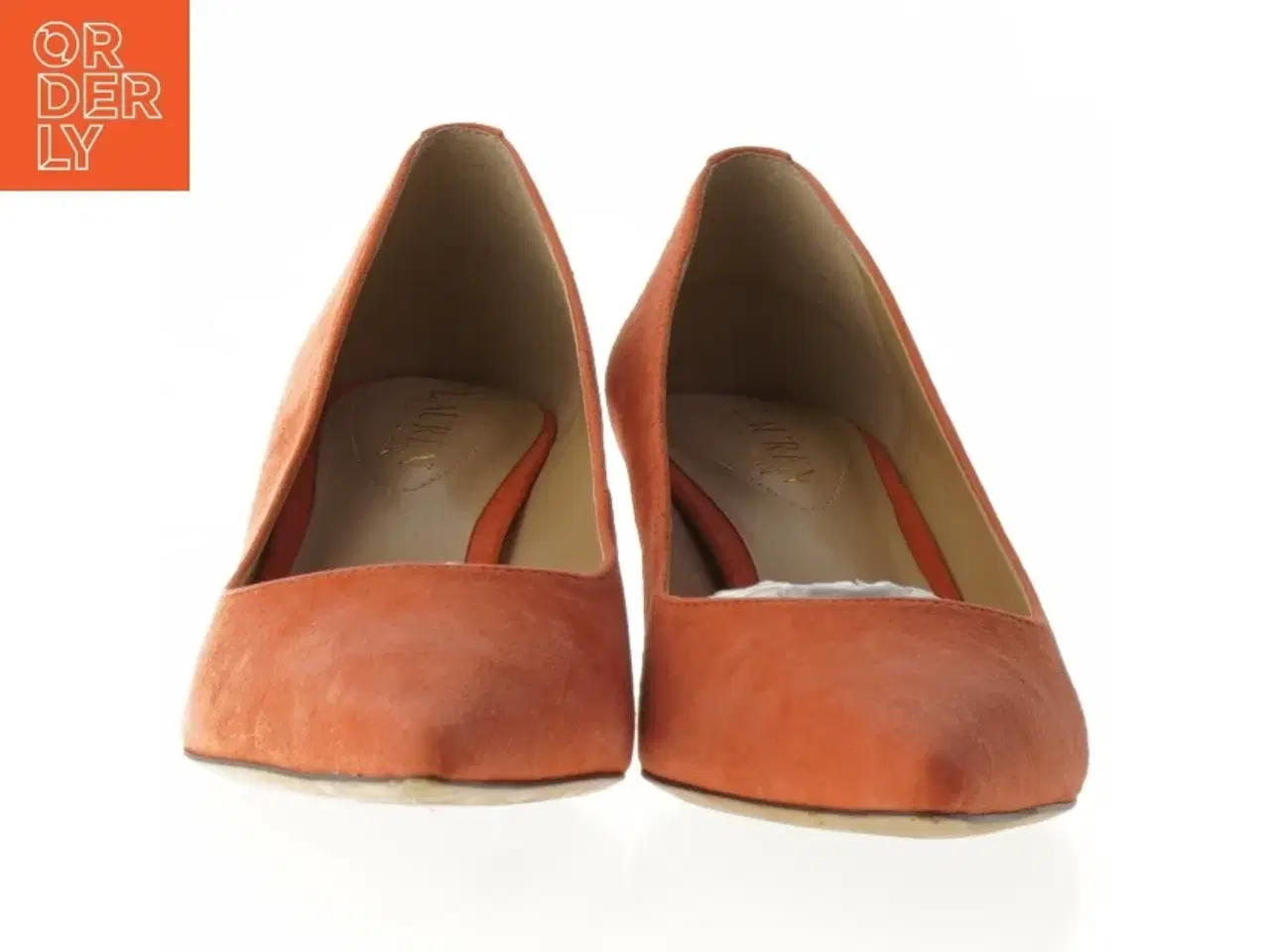 Billede 4 - Ralph Lauren orange stiletter fra Ralph Lauren (str. 37)