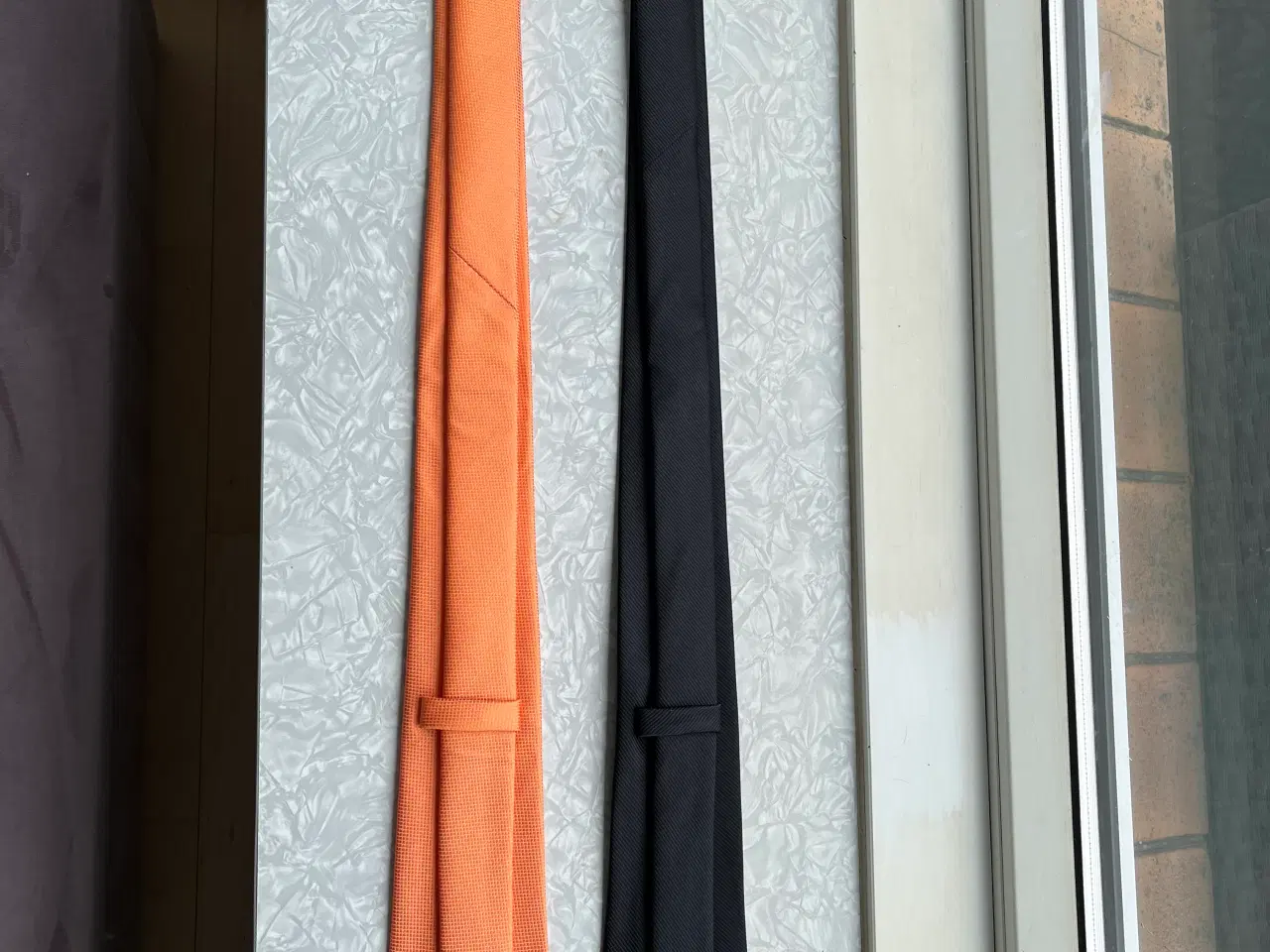 Billede 2 - Slips sort og orange
