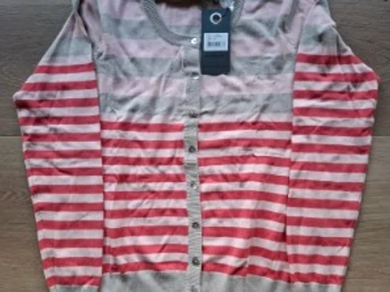 Billede 1 - Dame cardigan, stribet.