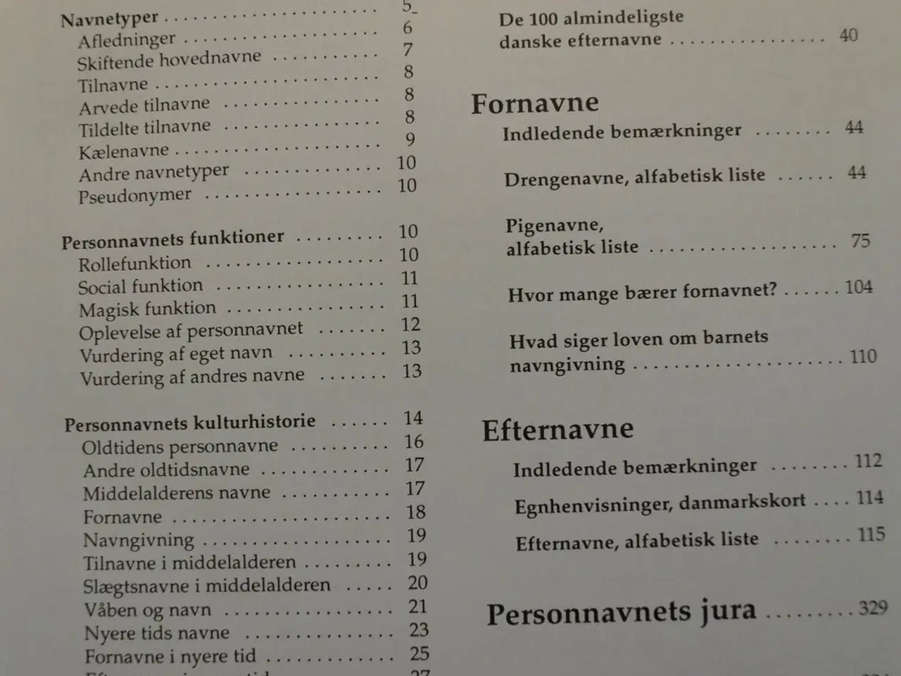 Billede 2 - danske for- og efternavne. betydning. oprindelse. 