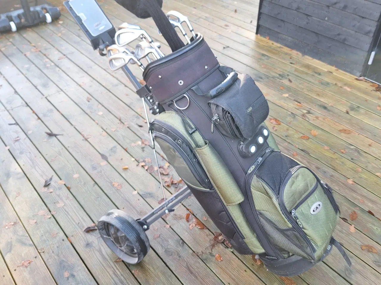 Billede 4 - Kvalitets Golf komplet sæt med bagsvogn 