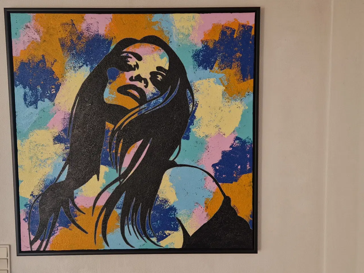 Billede 1 - Billede malet meget flot udført