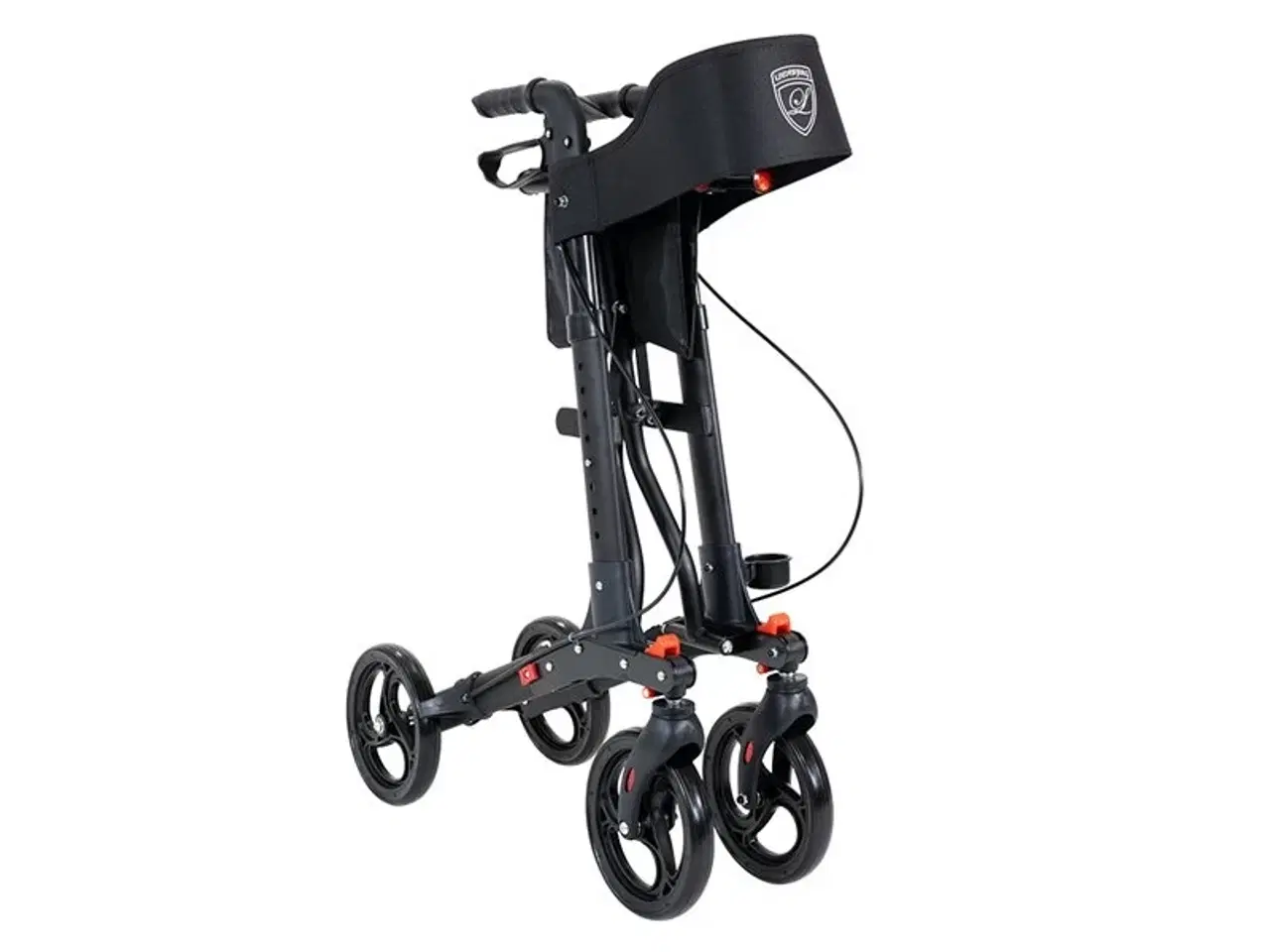 Billede 5 - Lindebjerg Rollator - Smart klik - HF-150 - Sort