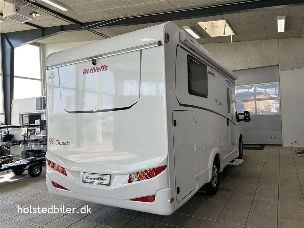 Billede 4 - 2021 - Dethleffs Just T6812   Enkeltsenge og kun km. 21000