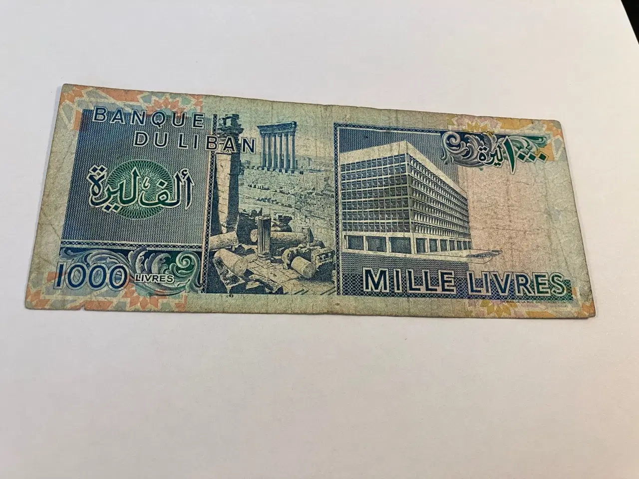 Billede 1 - 1000 Livres Lebanon