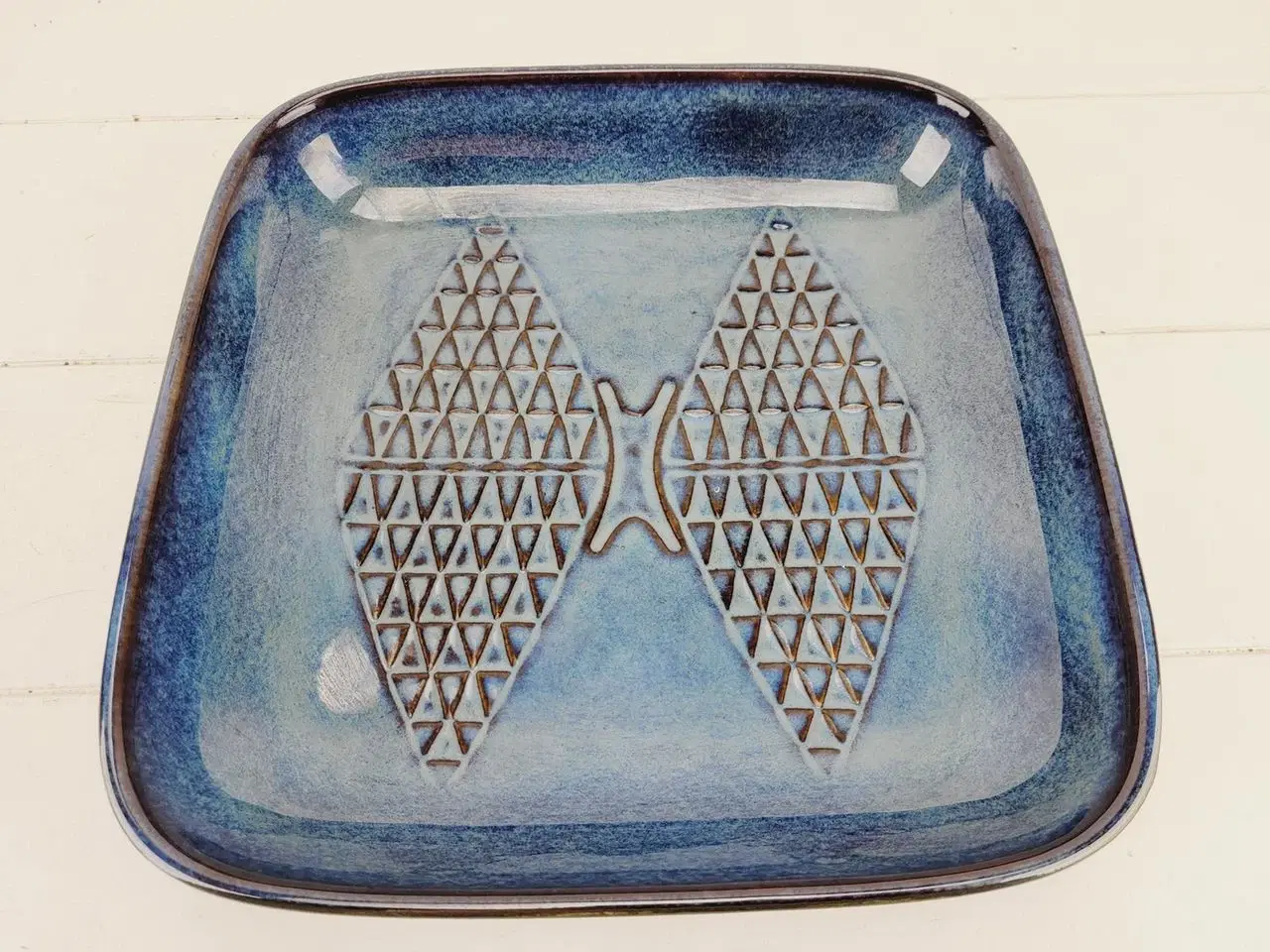 Billede 2 - ⭐️- Søholm Keramik Fad - Einar Johansen - 27cm