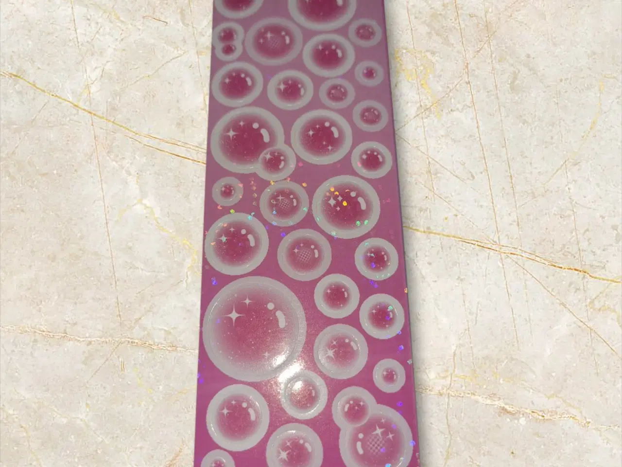 Billede 1 - Elegant Boble Klistermærke Ark – Skab magi med gli