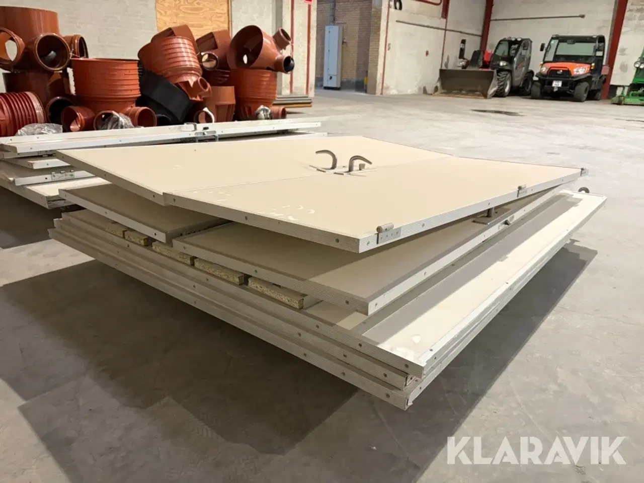 Billede 5 - Skillerumsvægge med døre 2 sektioner