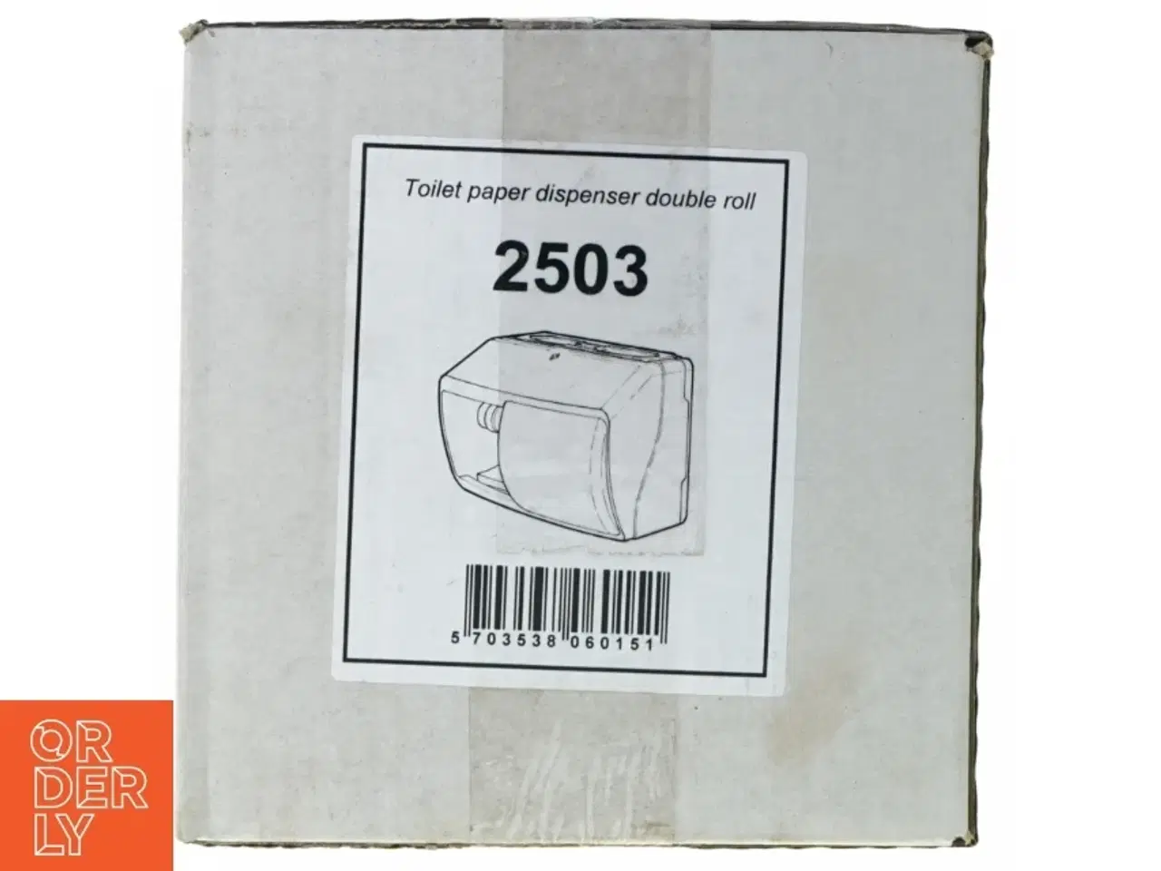 Billede 1 - Toilet paper dispenser double roll 25 0 3 fra Abena (str. 25 x 15)