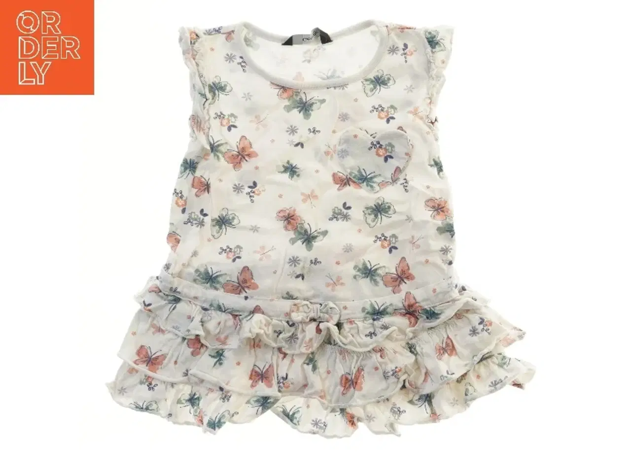 Billede 1 - Sommerkjole med Sommerfugle fra George (str. 86)