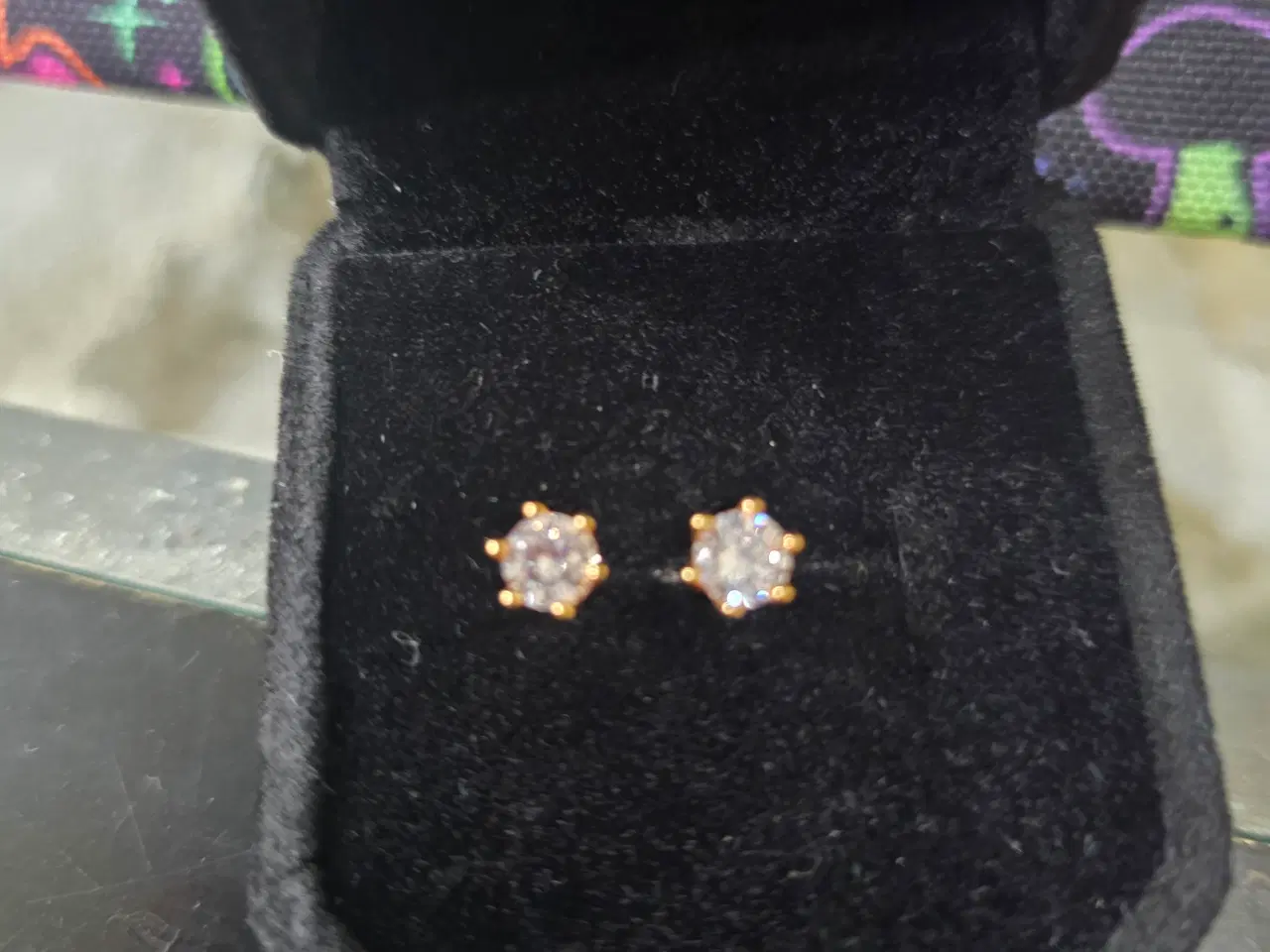 Billede 10 - Ægte Guld øreringe 8K🫶🫶