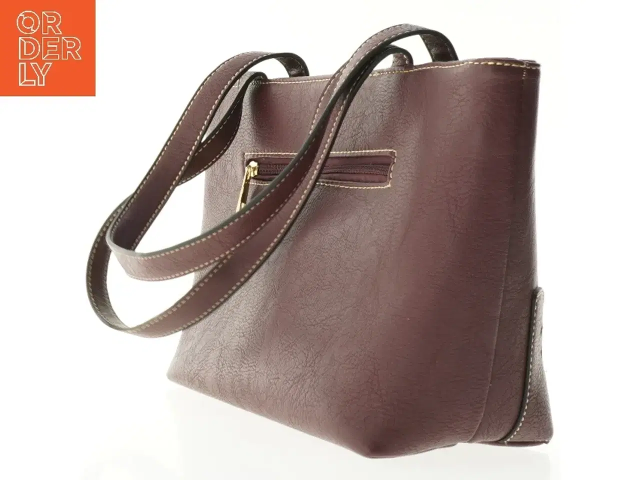 Billede 4 - Lædertaske (str. 33 x 23 cm)