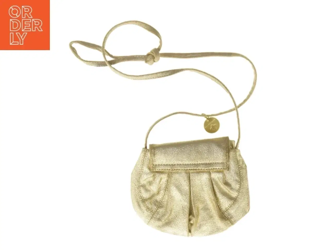 Billede 2 - Guld farvet taske fra Friis og Company (str. 18 x 14 cm)