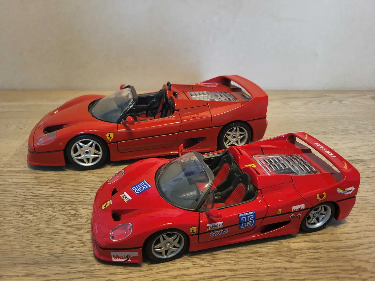 Billede 6 - Modelbil: FERRARI F50 1995.  Skala 1/24.