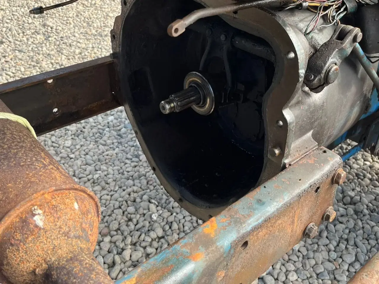 Billede 5 - Fordson Major Motoren mangler, men mange god dele.