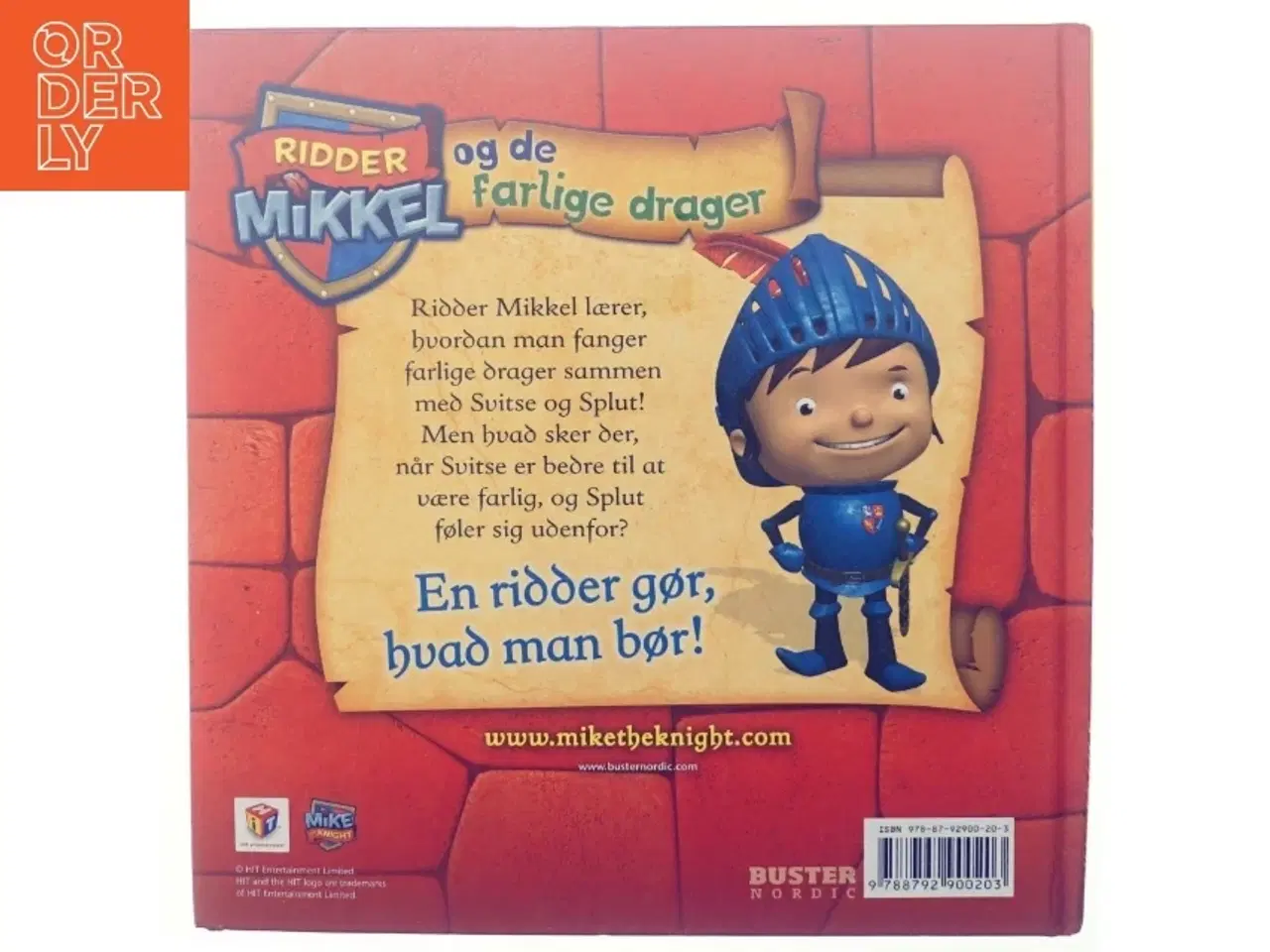 Billede 2 - Ridder Mikkel og de farlige drager (Bog)