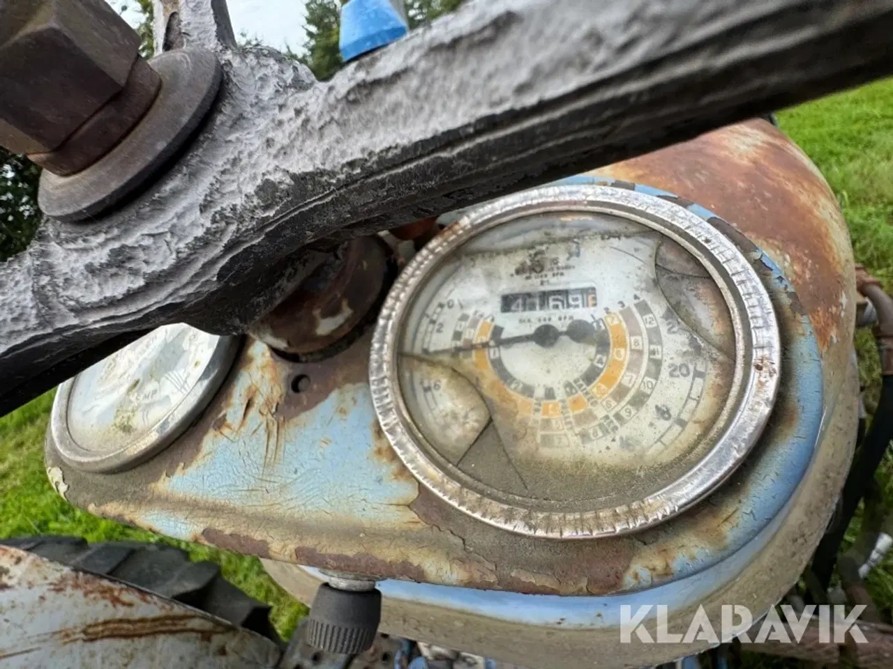 Billede 5 - Traktor Fordson Super Major med kran